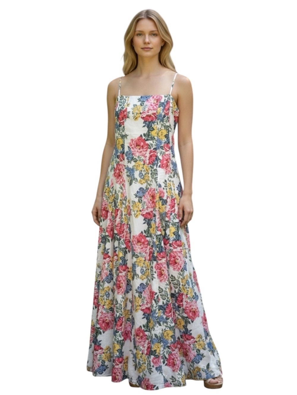 Wayf Floral Maxi Dress